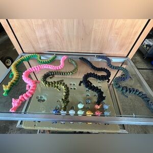 3-D Printed Moveable Dragons